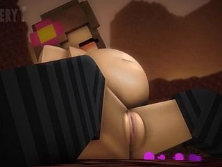 dia sangat cute !! kualitas tinggi minecraft porno oleh slipperyyt