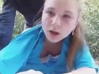 słodkie dziwka fucked zewnątrz