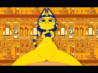 Gata egipcia film over opploo (ankha Zone)