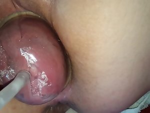 호색한 여자 친구 보지 다시 펌핑