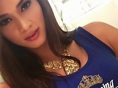 피아 알론조 Wurtzbach 도전을 딸딸이