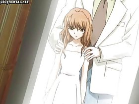 اچھا hentai لڑکی لنڈ حاصل کرنے کے لئے انتظار کر رہی ہے