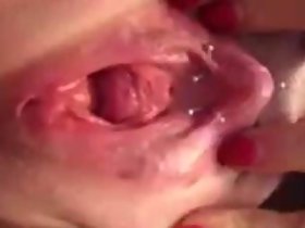 Isteri & # 039; s kelentit besar dan pussy ternganga