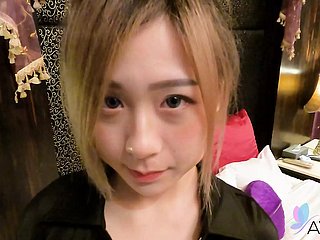 XXX Chinese chick Lin Siyu has sexual connection with her make obsolete about a hotel room.