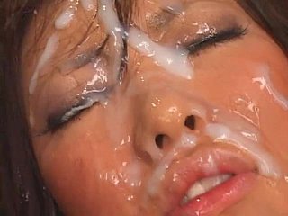 ریو Hamasaki bukkake کی BES