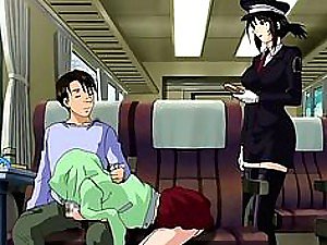 Super animé infirmière donne à ses patients avant de les Fellations Putain