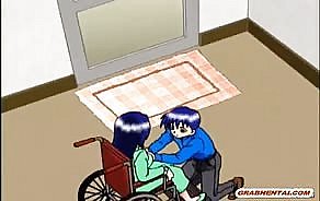 Tettona anime boob cazzo di equitazione a caldo